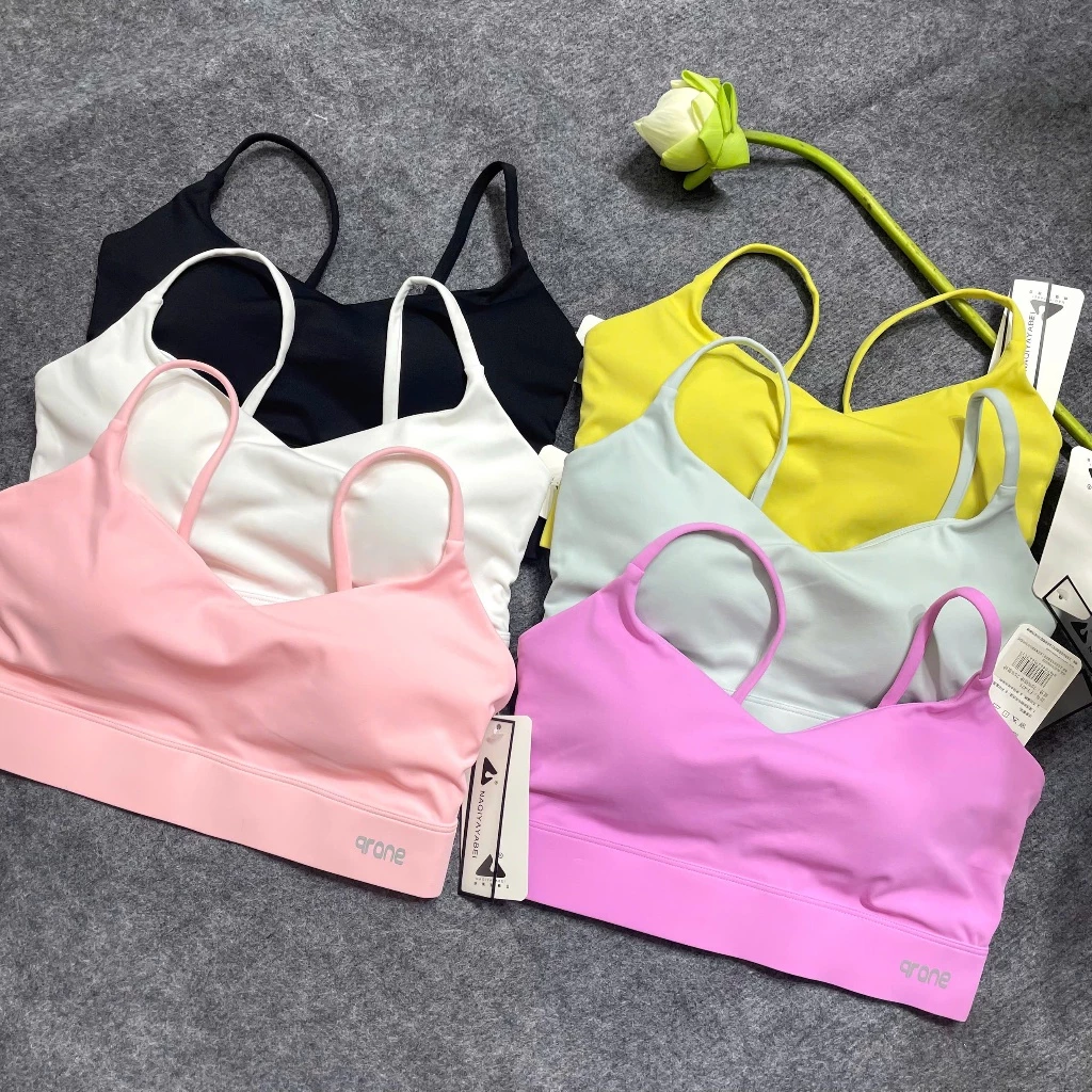 Áo Bra 2 dây NAQI 471 mút đúc  chống sốc, Áo tập yoga gym, cạp dày giữ nâng V1 tốt