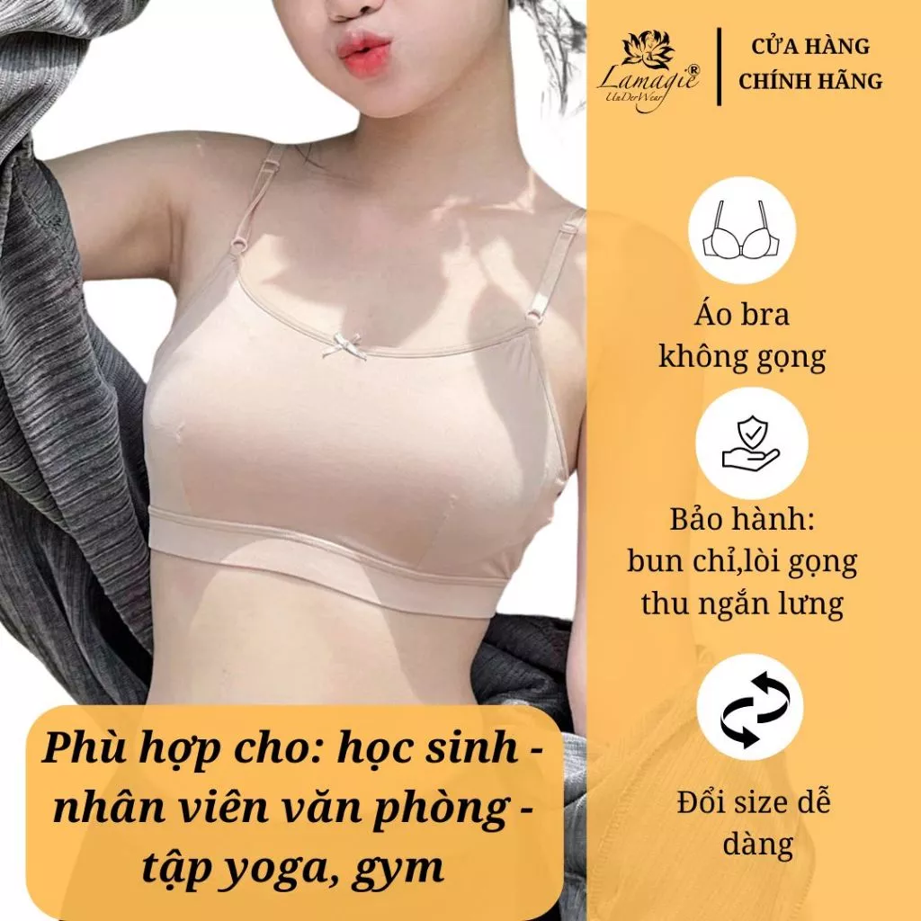 Bra Không Gọng mỏng 3mm | Bra-158 - Nhẹ Mát – Tự Nhiên – Cực Kỳ Dễ Mặc