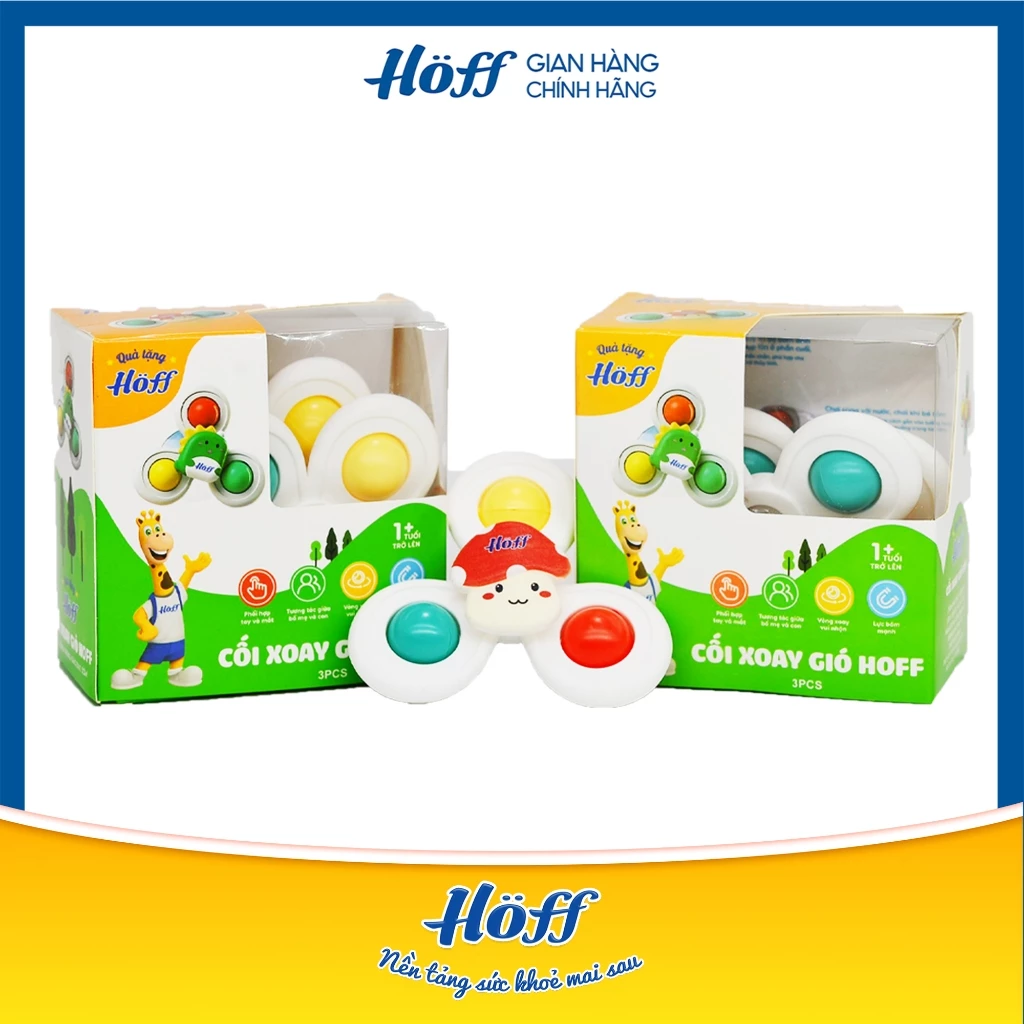 [TẶNG KM0013]Bộ 3 đồ chơi vận động CÔI XOAY GIÓ HOFF giúp bé kích thích thị giác, xúc giác, giải tỏa căng thẳng