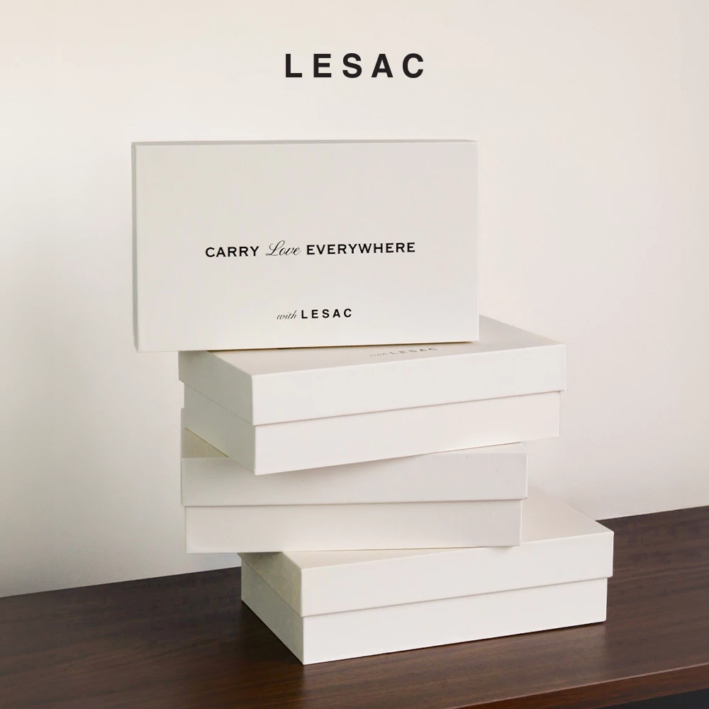 Set hộp dịch vụ quà tặng LESAC (KHÔNG THẮT NƠ SẴN)