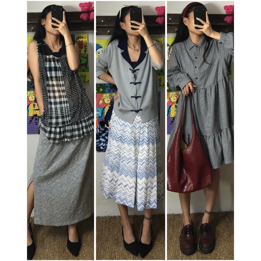APRIL6 CLOTHING - Set bộ mix sẵn, đầm váy dáng dài 2hand [ig: april6_clothing]]