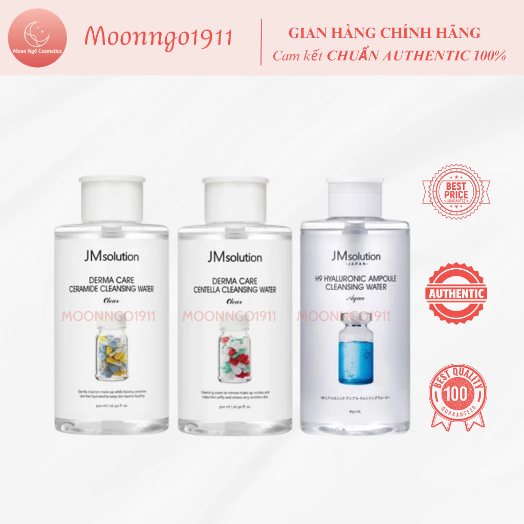 [Hàng Công Ty]Nước Tẩy Trang Sạch Sâu Jm Solution