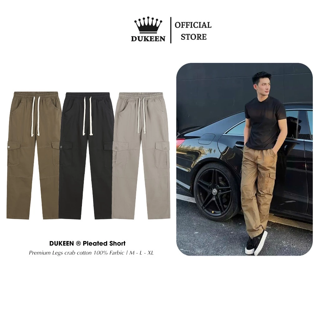 Quần Cargo Pants Kaki Nam Nữ, Quần Dài Túi Hộp Unisex Dáng Đứng Form Thoải Mái QD088
