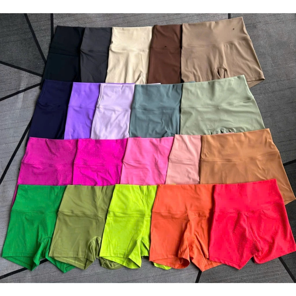 Quần Short Đùi Nữ Chất LuLu Q2 Co Giãn Tập - Gym - Yoga - AerobiC