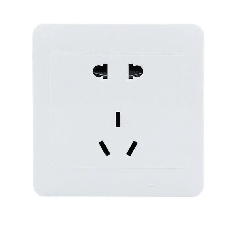 Ổ cắm 5 lỗ 3 chân xéo 10A - Ổ cắm vuông 86 chất lượng cao