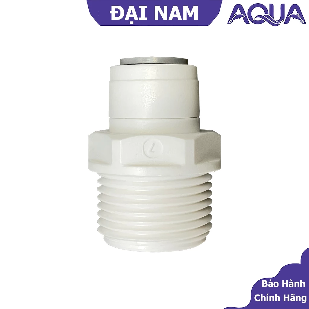 Nối RN 27 10, Nối Ren Ngoài 27 mm ra ống 10 mm - Co cút máy lọc nước