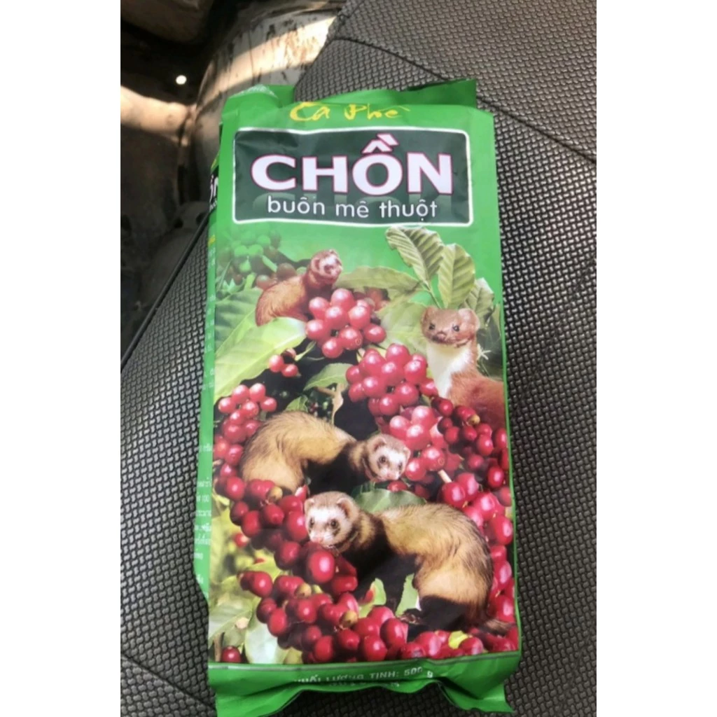 CÀ PHÊ CHỒN XANH BUÔN MÊ THUỘC 500G