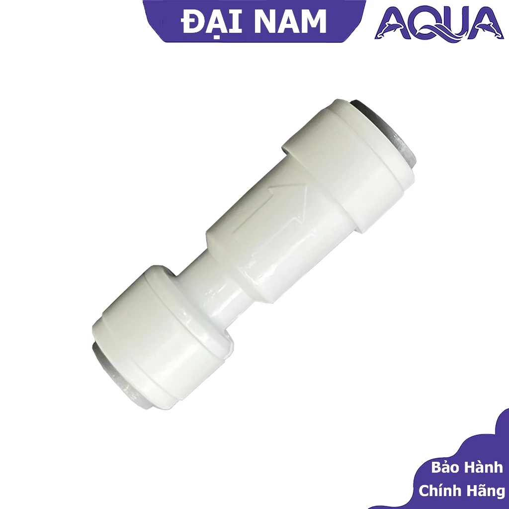 Van Một Chiều 6mm - Loại thẳng nối nhanh - Co cút máy lọc nước