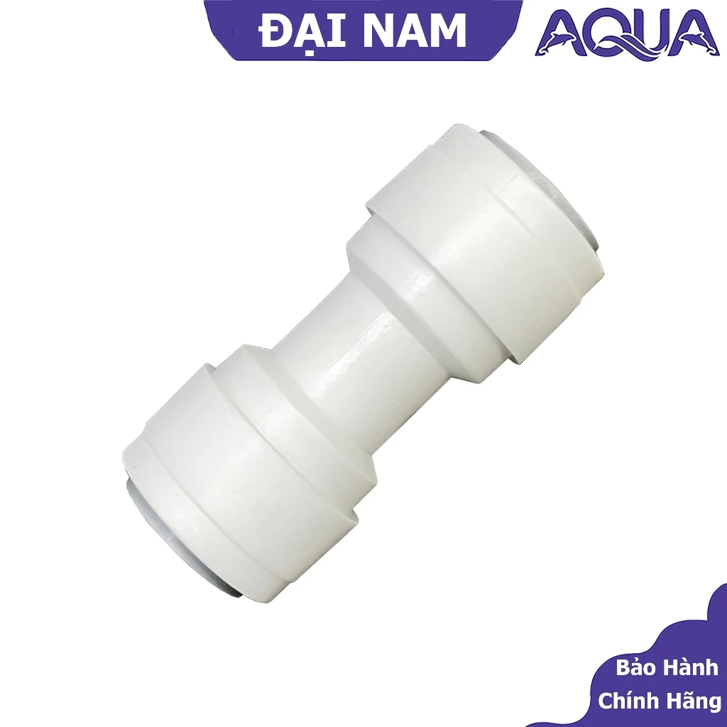 Nối 10 10, Nối Thẳng Hai Đầu Ống 10mm - Nối Nhanh Ống 10mm - Co cút máy lọc nước