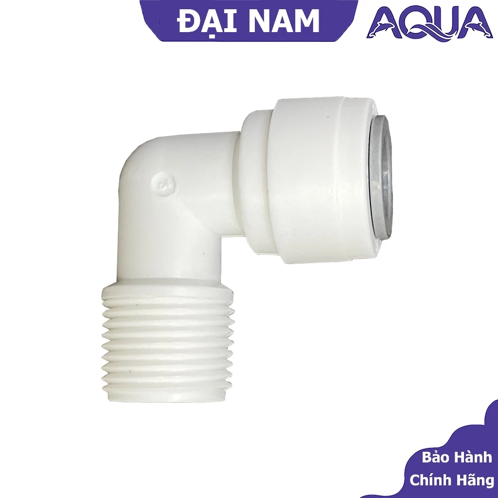 Co RN 17 - 10, Co ren ngoài 17 mm ra ống 10 mm - Co cút máy lọc nước