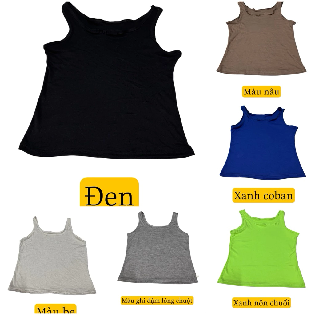 Thanh lý áo ba lỗ cotton xưởng may cổ hơi xấu tý mặc nhà hoặc ngủ