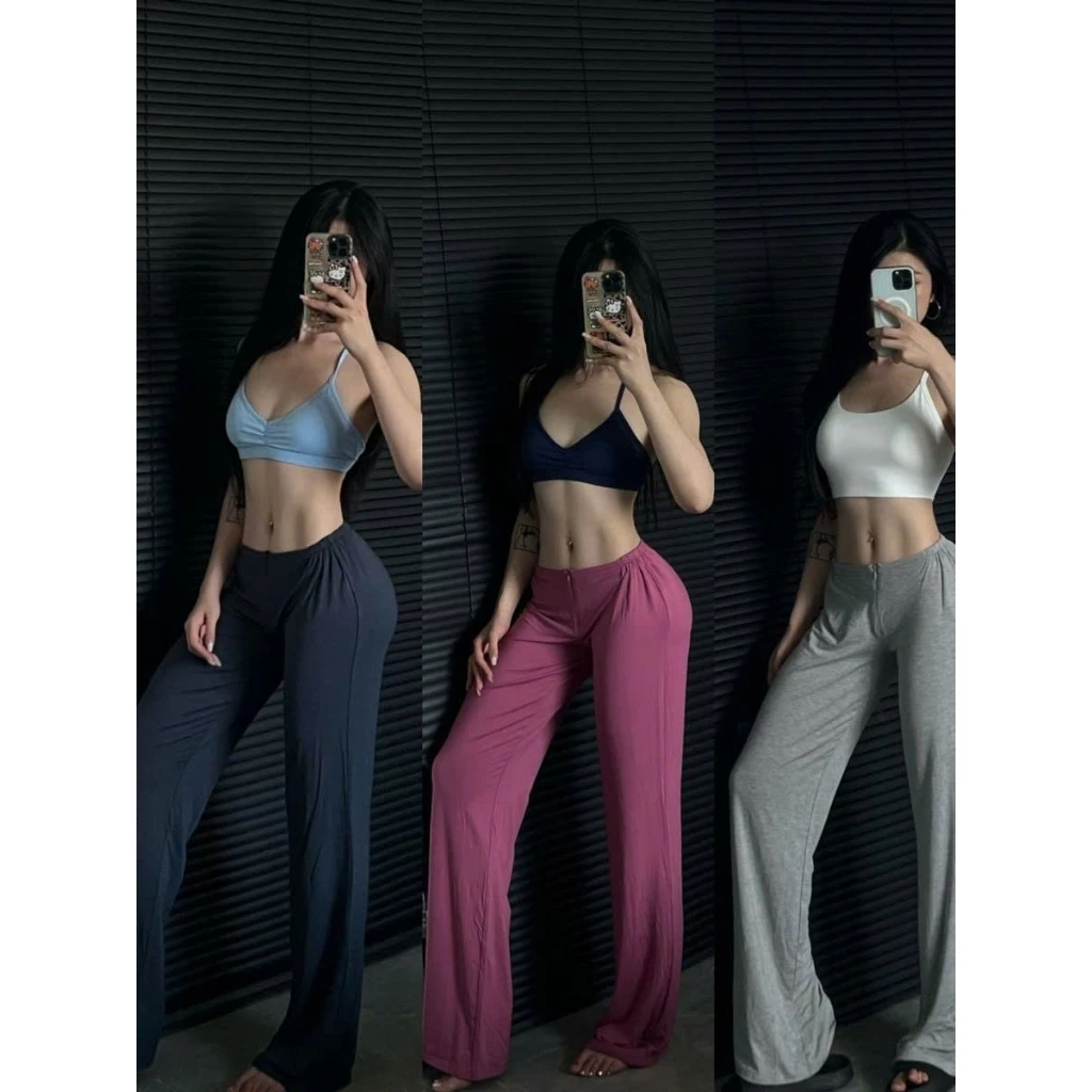 Quần Dài Dáng Suông Thể Thao Q19 Gym-Yoga-Aerobic Hàng cao cấp