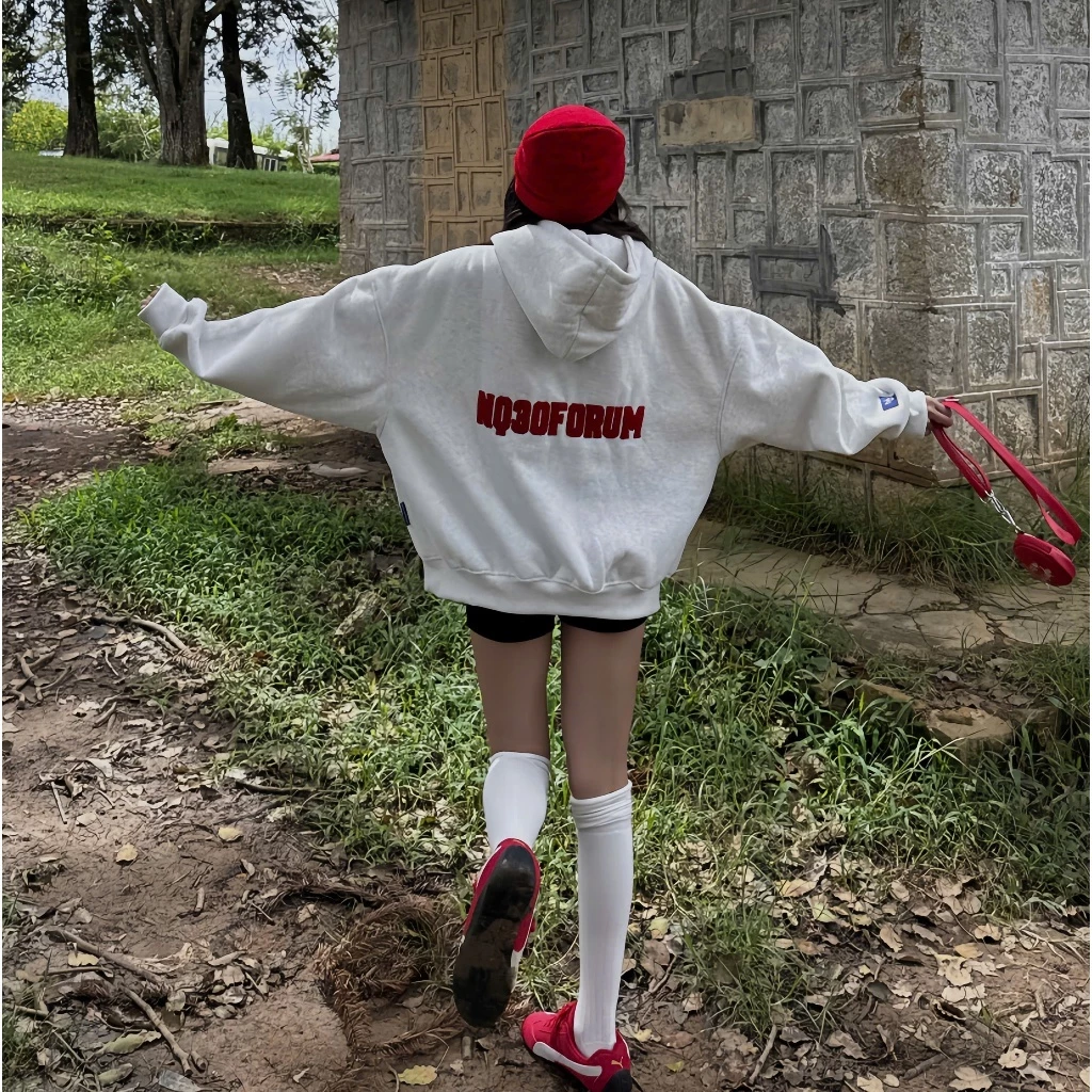 Áo Khoác Hoodie Zip COTTON Chất nỉ bông Cotton Mềm Mịn Dày Dặn Thêu Xù NQ30 MISO Form Boxy Form Rộng Nam Nữ Unisex