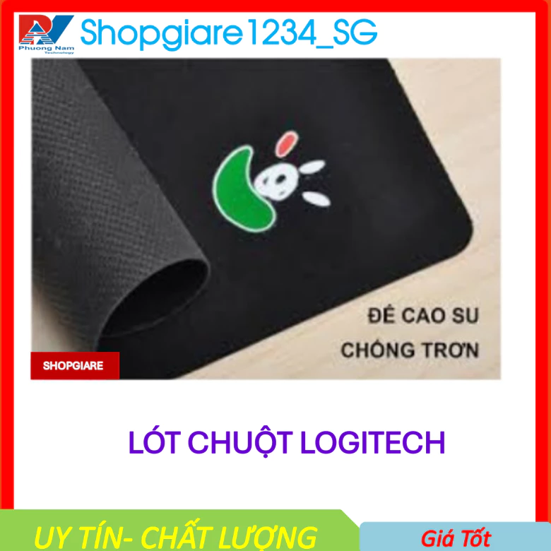 Miếng Lót Chuột LOGITECH T1- Mềm Mịn - Siêu Rẻ