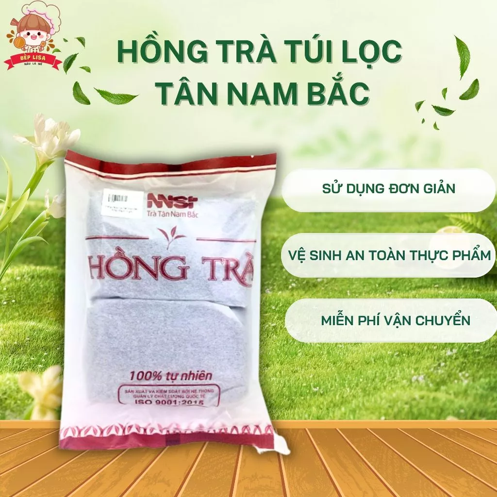 Hồng trà túi lọc Tân Nam Bắc (10 túi lọc x 30g)