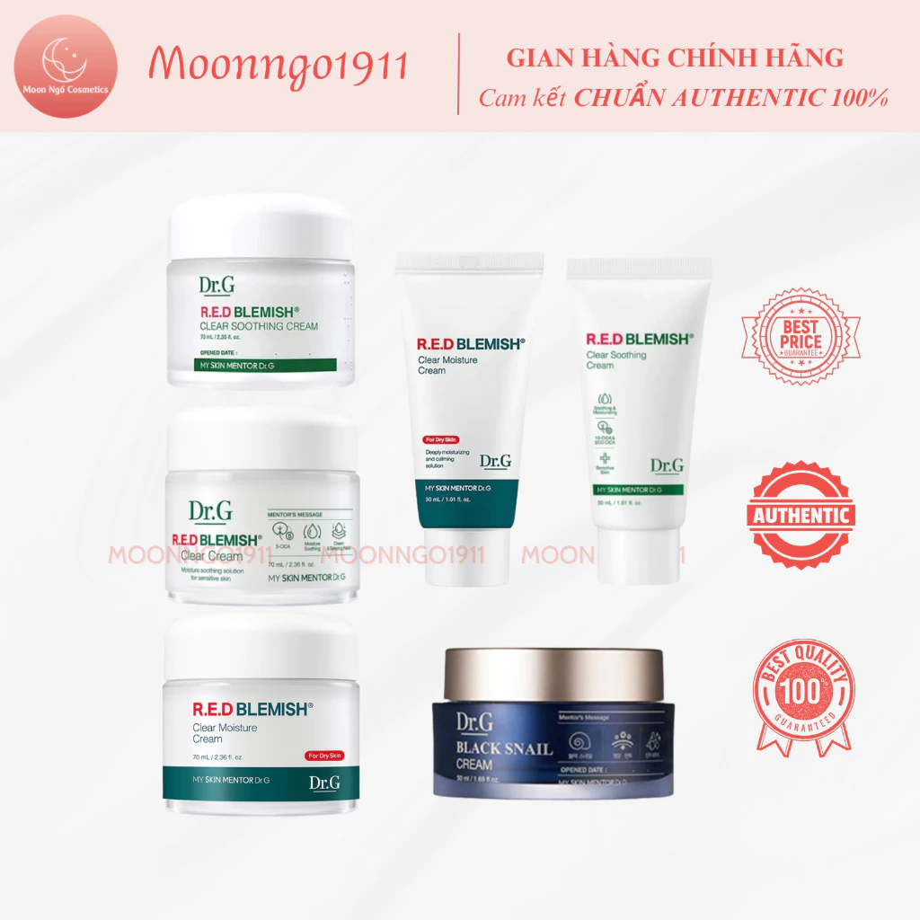 Kem dưỡng Dr.G Red Blemish clear cream