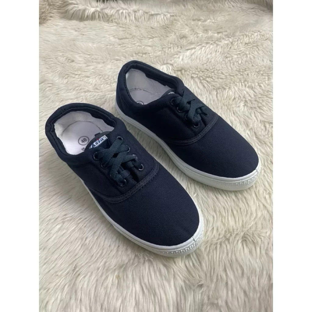 Giày vải buộc dây xp.giày lười, bata học sinh mầu xanh đen,bảo hộ,chạy bộ,thể dục