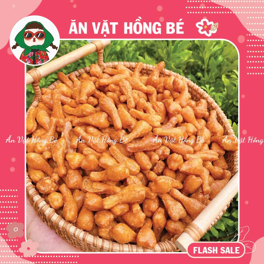 Quẩy Đùi Gà Sấy Phô Mai, Bánh Quẩy Đùi Gà Phô Mai Giòn Tan Thơm Ngon, đồ ăn vặt