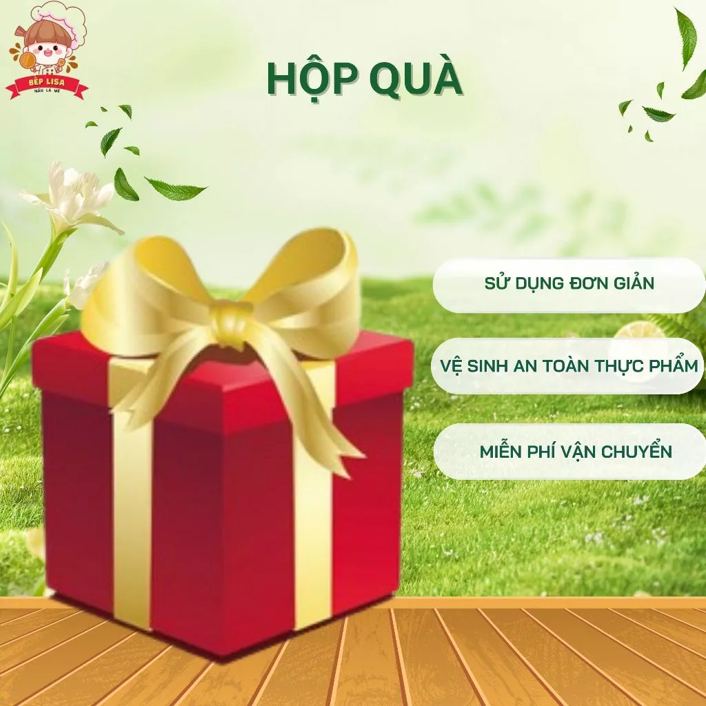 Hộp quà chè dưỡng nhan của Bếp Lisa