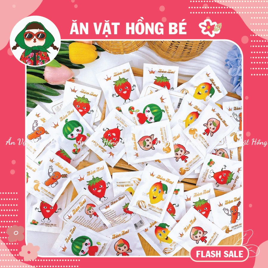 Kẹo Thạch Zòn Zai Duy Phát Hương Vị Trái Cây, Thạch Rau Câu nhiều hương vị giải nhiệt mùa hè