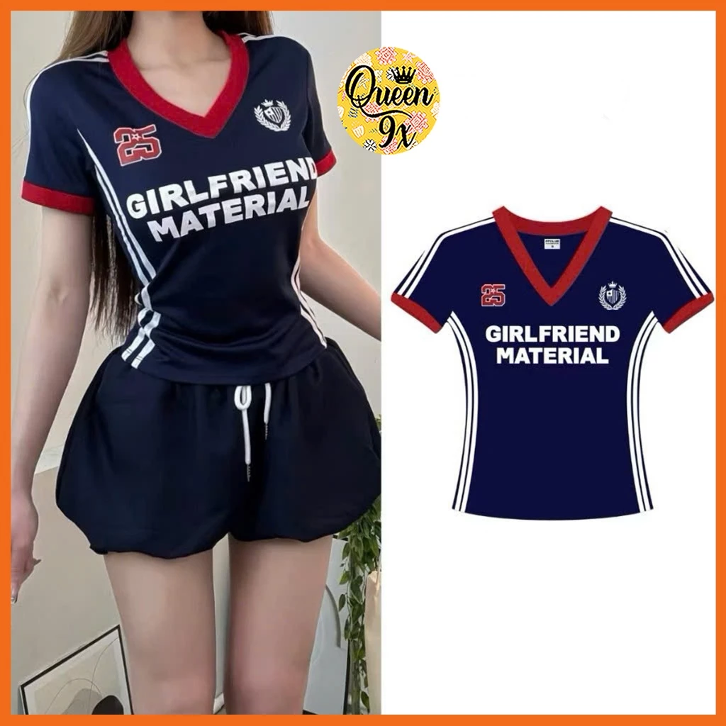 Áo dáng croptop babytee ôm body số 25 xinh xắn cho nữ