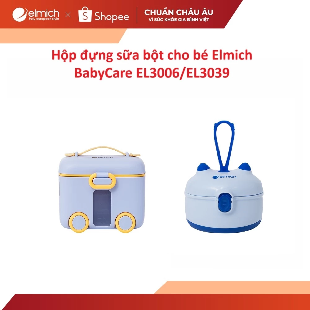 Hộp đựng sữa bột cho bé Elmich BabyCare EL3006/EL3039