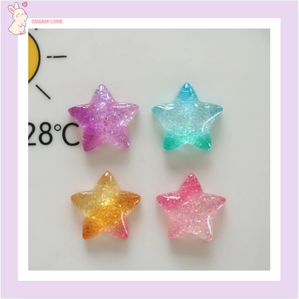 💎CHARM NGÔI SAO KIM TUYẾN OMBRE – “NGÔI SAO OMBRE ĐIỆU ĐÀ” 🌈💘