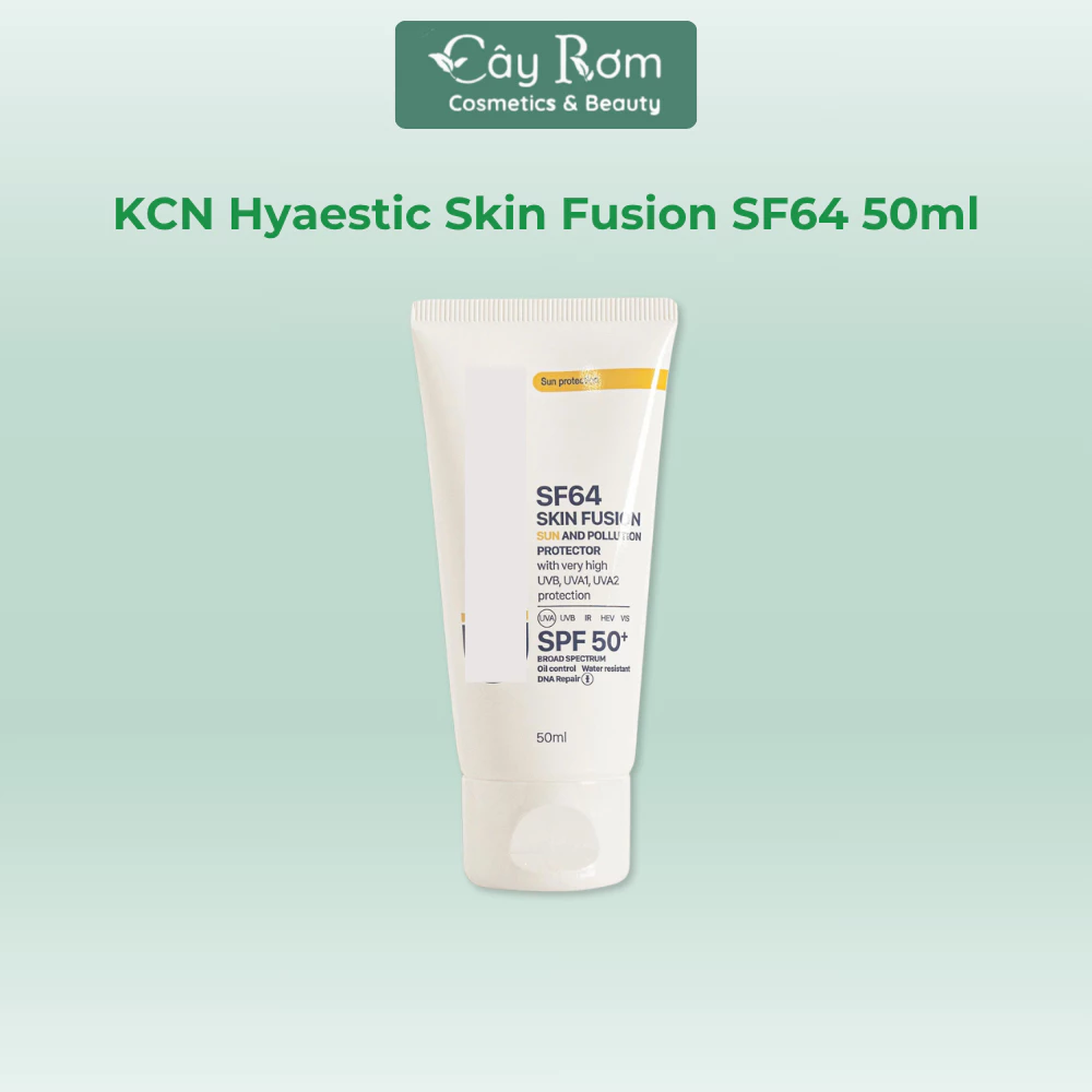 Kem chống nắng Hyaestic Skin Fusion SF64 Sun And Pollution Protector SPF50 50ml | Cây Rơm Cosmetics