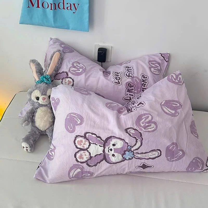 Gối nằm cho bé size 30x50cm hoạ tiết đáng yêu , chất liệu cotton đũi mềm mịn