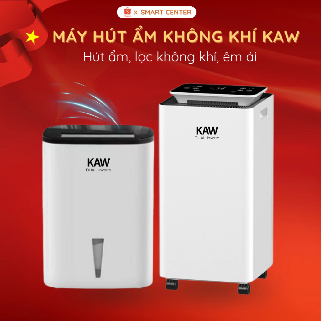 Máy Hút Ẩm Lọc Không Khí KAW 334P Công Suất Cao, Dung Tích Lớn, Hút Ẩm Tủ Quần Áo, Văn Phòng Nhà Cửa