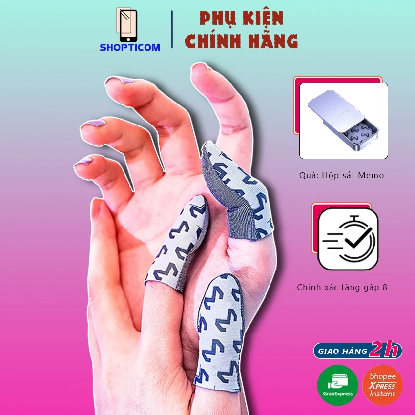 Bao Tay chơi game  MM V7 cao cấp chống mồ hôi tăng độ nhạy khi chơi game S P
