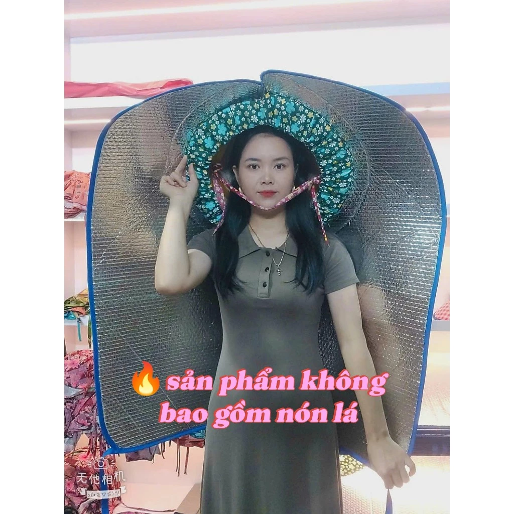 MIẾNG CÁCH NHIỆT CHỐNG NẮNG TOÀN THÂN CÓ BO VẢI dành cho lao động ngoài trời loại xịn