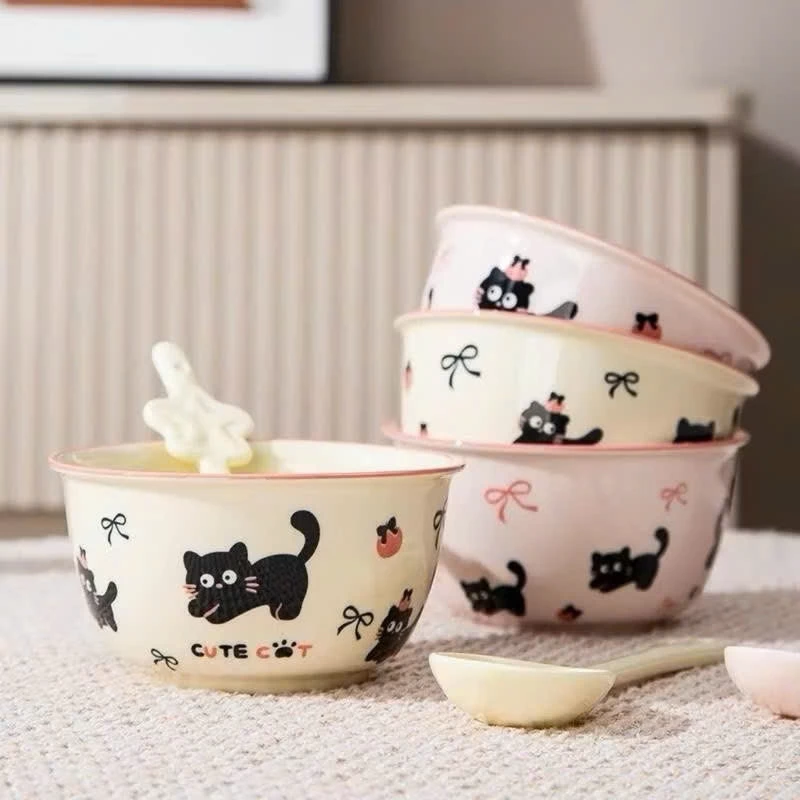 Bát Sứ 4 chi tiết nhiều hình siêu dễ thương, bát ăn dặm cho bé, bát ăn cơm cao cấp