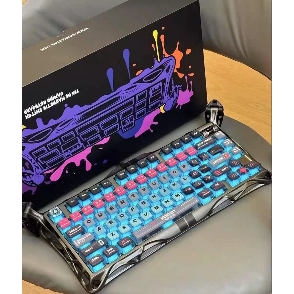 Gravastar K1 && V75, V60PRO bàn phím cơ chơi game, thiết kế siêu ngầu