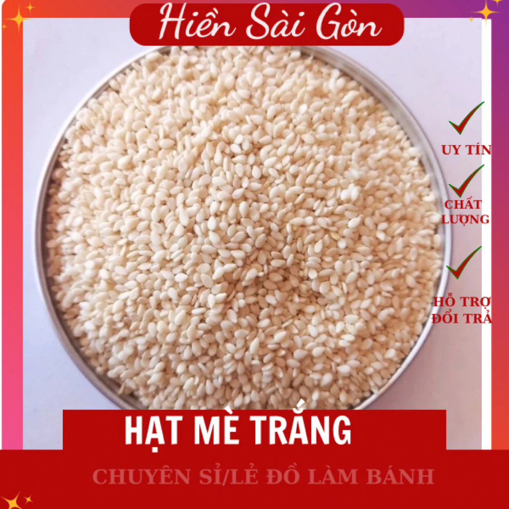 Hạt Mè Trắng – Nguyên Liệu Làm Nhân Bánh Trung Thu Thập Cẩm