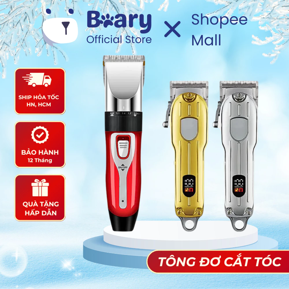 Tông đơ cắt tóc, máy hớt tóc METIS, máy tỉa lông thú cưng có cổng sạc USB tặng kèm phụ kiện tiện dụng
