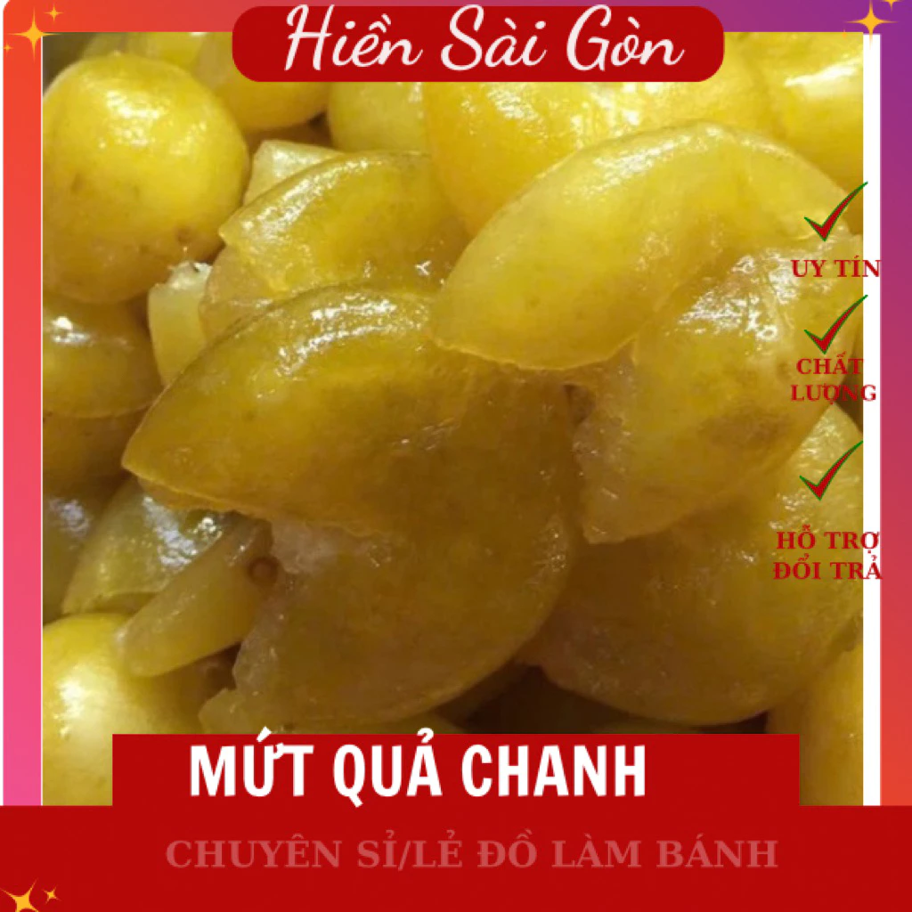 Mứt Chanh Làm Nhân Bánh Trung Thu Thập Cẩm – Thơm Ngon, Tiện Lợi, Đóng Gói An Toàn