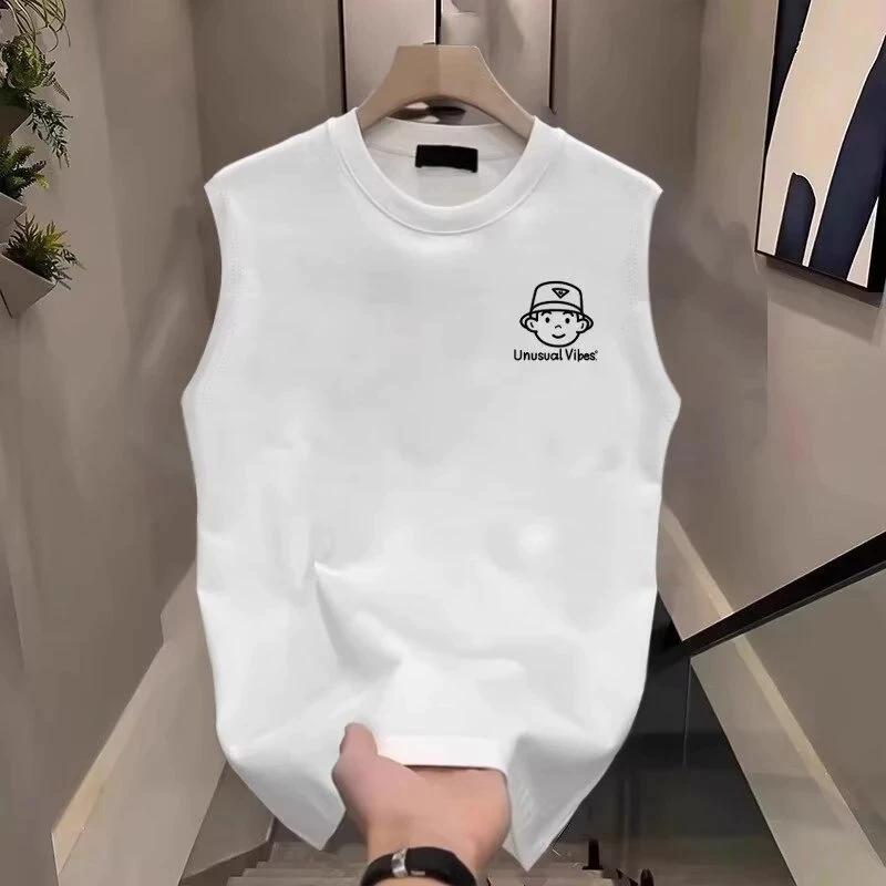 Áo 3 Lỗ Nam HappyFamily Mát Mẻ Trẻ Trung Thoải Mái Họa Tiết Unusual Vibes Chất Cotton 100 Cao Cấp