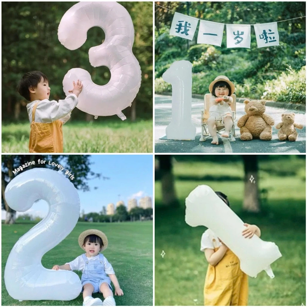 Bóng Số Tuổi Sinh Nhật Nhiều Màu 70cm-32inch Chụp Ảnh Sinh Nhật, Kỉ Yếu, Lễ Tiệc- Trang Trí Tiệc Sinh Nhật