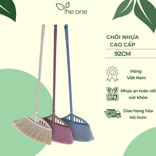 Chổi quét nhà cao cấp Hiwa. không rụng lông chổi, k có bụi mịn quét sạch các vật thể nhỏ