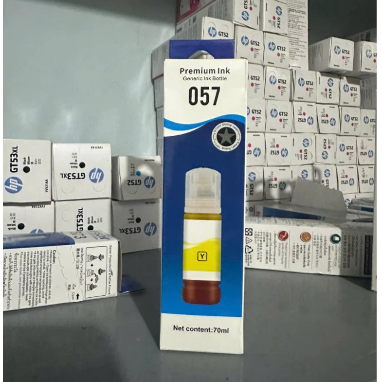 Mực in màu Chính hãng Epson 057 (Y) Vàng – Cho máy L8050/ L18050 hàng nhập khẩu refill ink