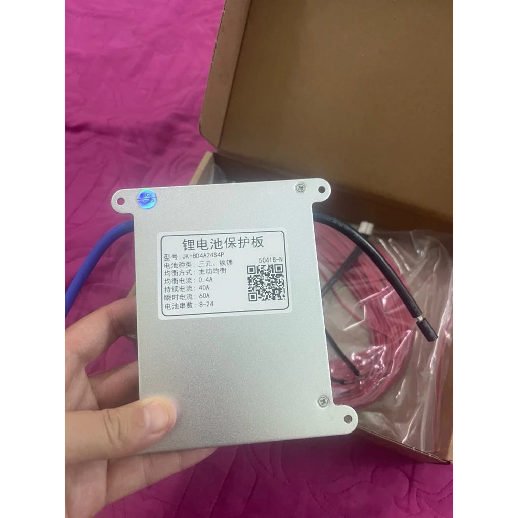 Mạch JK 8S - 24S 40A CBCĐ 0.4A Có Kết Nối Bluetooth