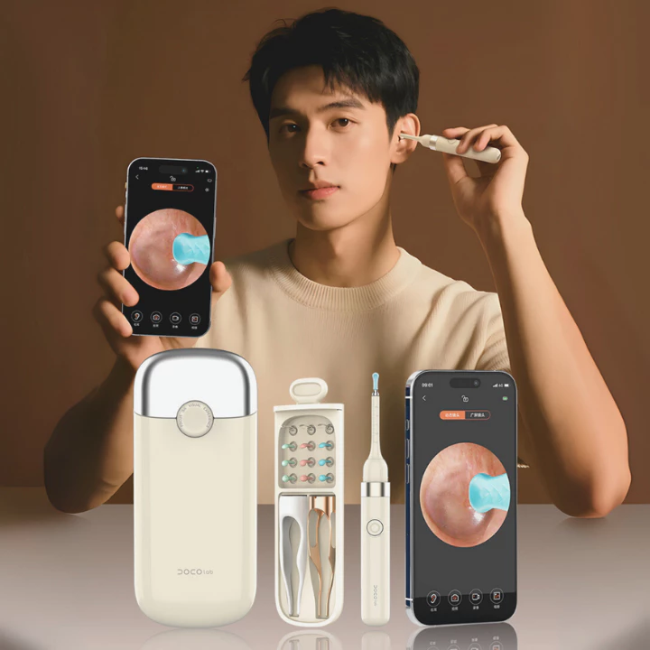 Dụng cụ lấy ráy tai thông minh Doco EP001  - Bộ lấy ráy tai Xiao Doco