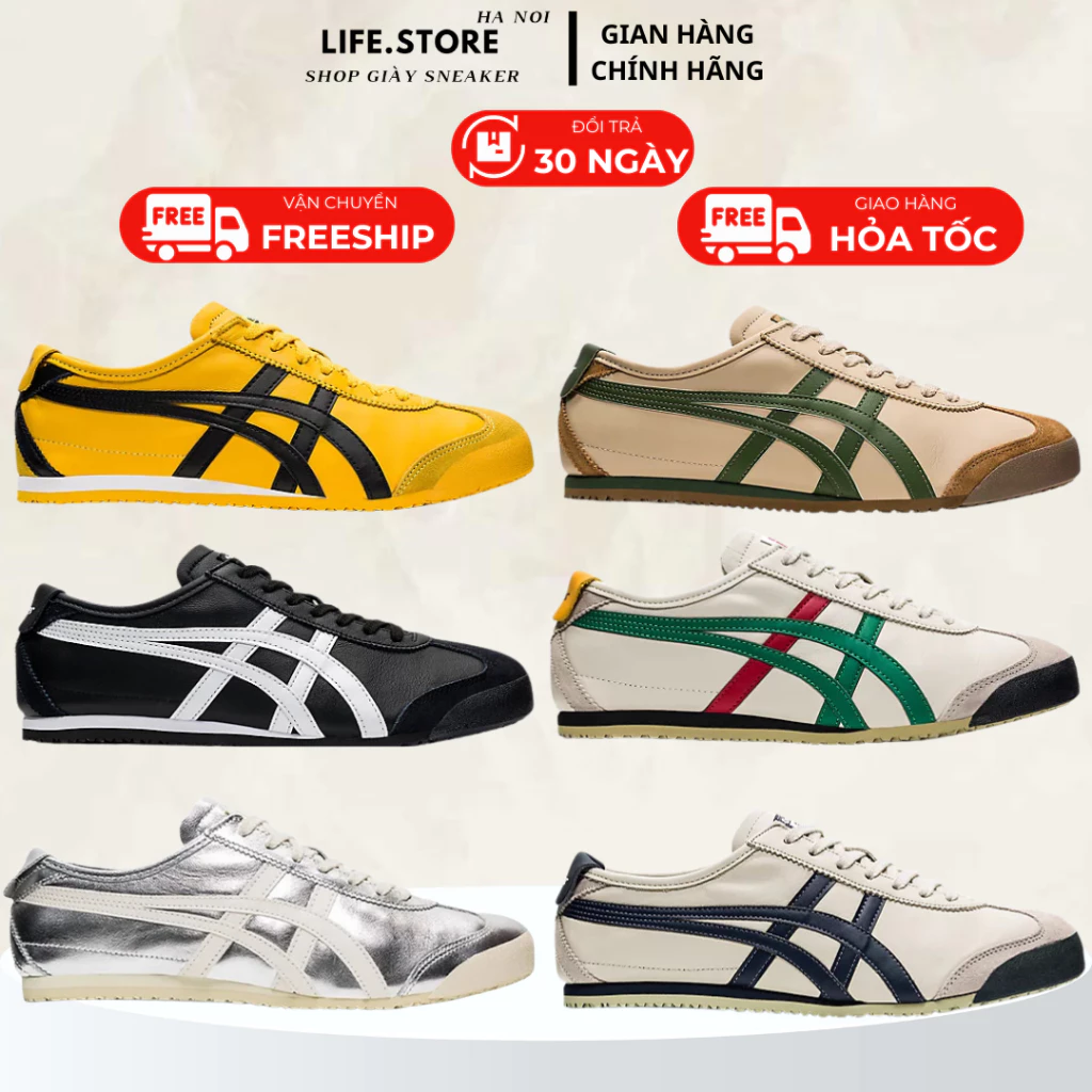 Giày Thể Thao Sneaker_ Onitsuka Mexico 66 Đủ Màu, unisex nữ cao cấp êm đẹp - LIFE.SNEAKER