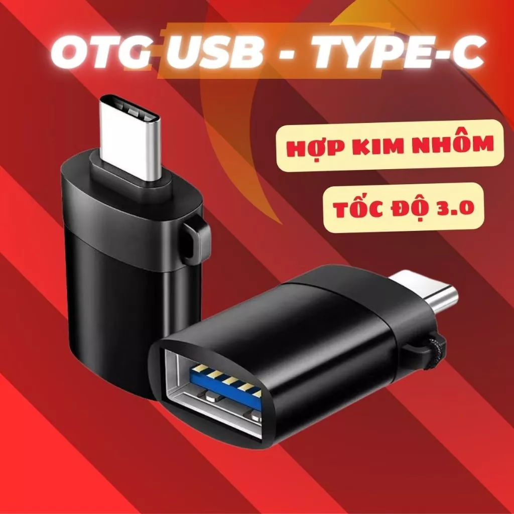 USB sang cổng Type-C OTG Type-c to USB tốc độ cao đầu chuyển typec sang usb