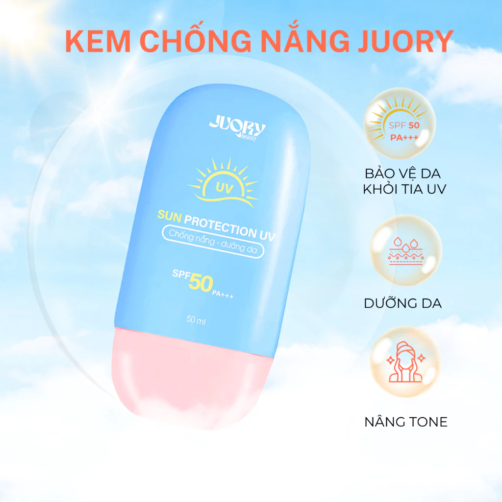 Kem Chống Nắng Juory - 50ml - Chăm Sóc Da