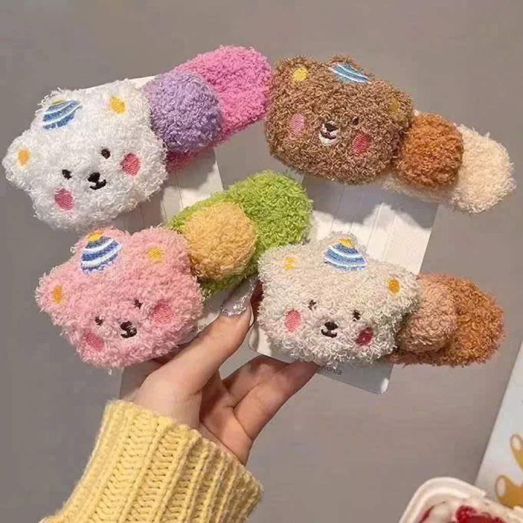 Kẹp Tóc Gấu Kute Cưng Xỉu Dễ Thương Cho Bạn Gái