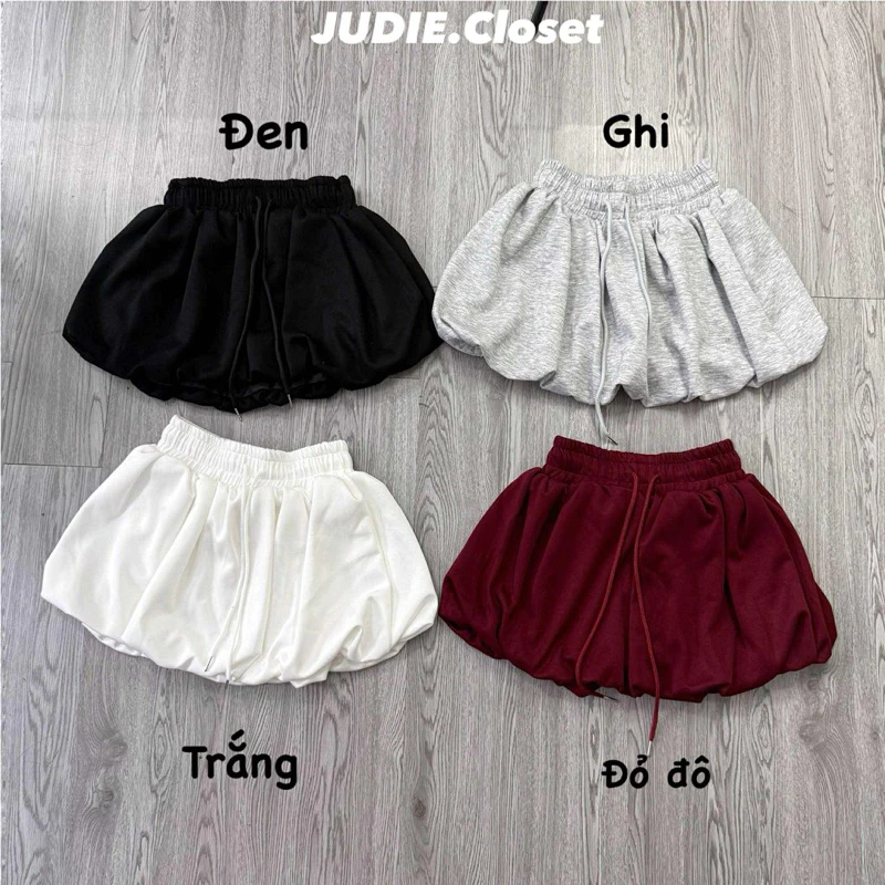 Chân Váy Nữ Dáng Bí Ngô Bồng Xoè Hottrend,Chân Váy Ngắn Nữ dáng Bí Cạp Chun JUDIE.Closet
