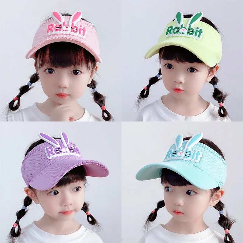 【Hwang】Mũ nửa đầu thỏ cho bé -  Mũ lưỡi trai cho bé gái trai - nón kết trẻ em thời trang hình thỏ dễ thương đáng yêu