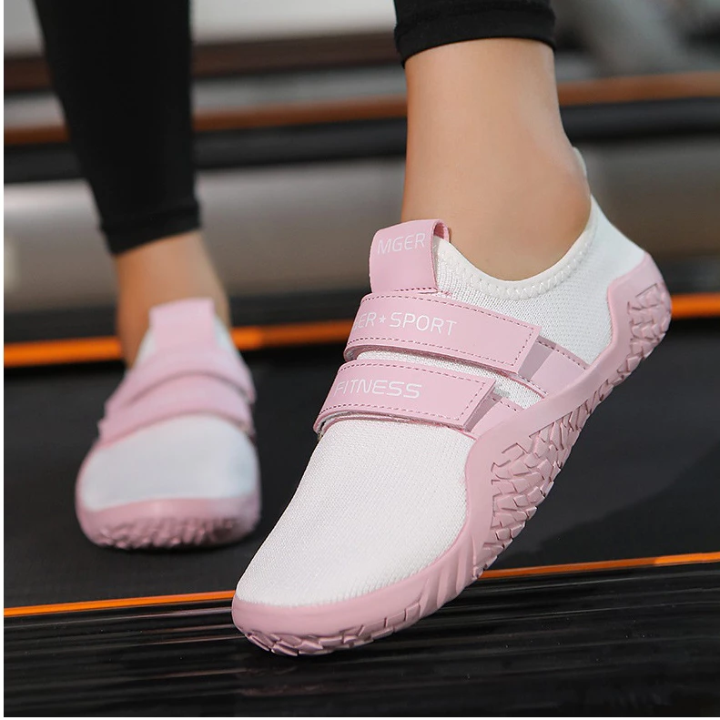 Giày tập Gym nữ giày Deadlift Squat chuyên nghiệp đế bằng cao su bám sàn chống trơn trượt, 002